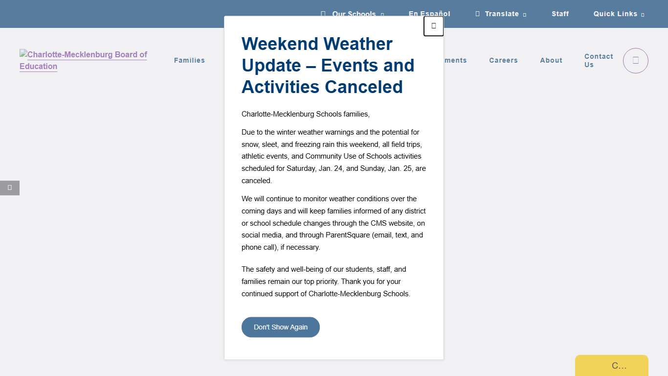 Home - Charlotte-Mecklenburg Schools